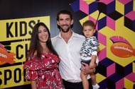 Michael Phelps and Nicole Phelps at the Nickelodeon Kids' Choice Sports 2018 - Red Carpet - Source: Getty